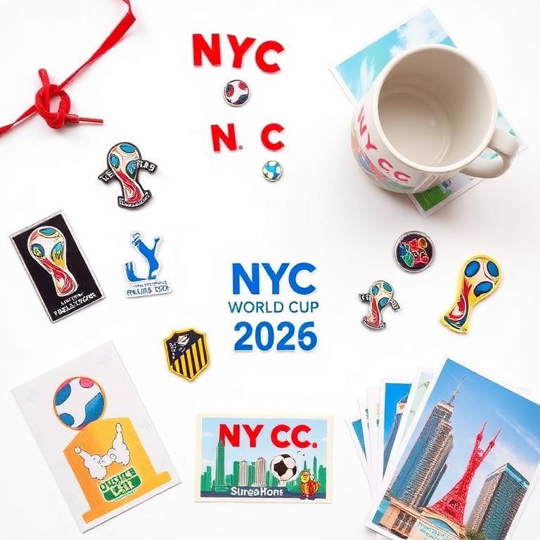 World Cup 2026 NYC souvenirs and collectibles