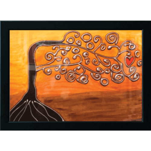 BASKING IN LOVE UNDER A TREE