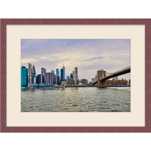 BROOKLYN BRIDGE WITH FREEDOM TOWER