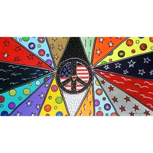 PEACE MAKE LOTS OF LOVE