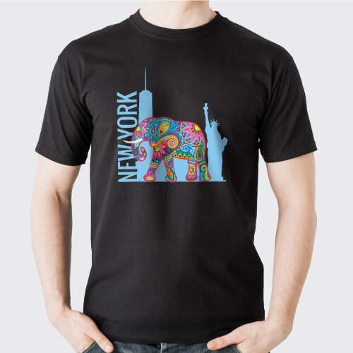 NYC Elephant T-Shirt