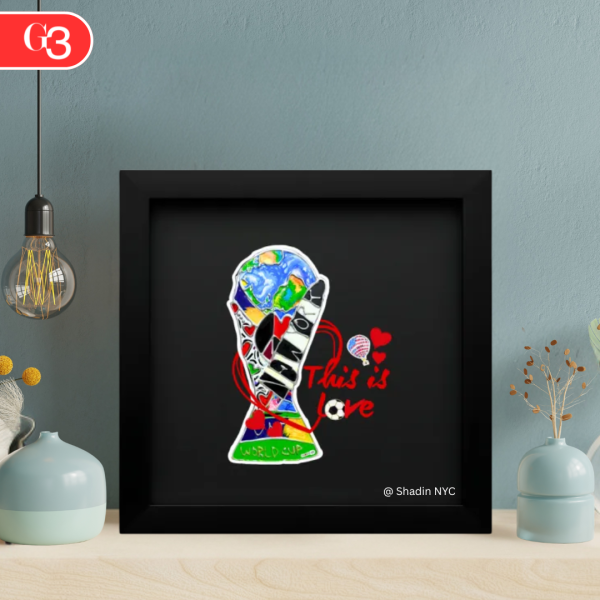 World Cup Love Trophy Red Edition – Pop Art