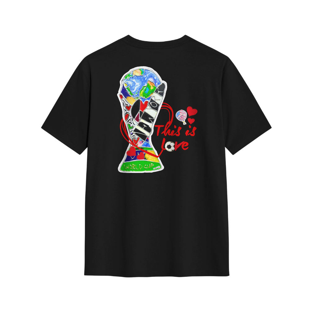 World Cup Love Trophy Red Edition – Pop Art T-Shirt