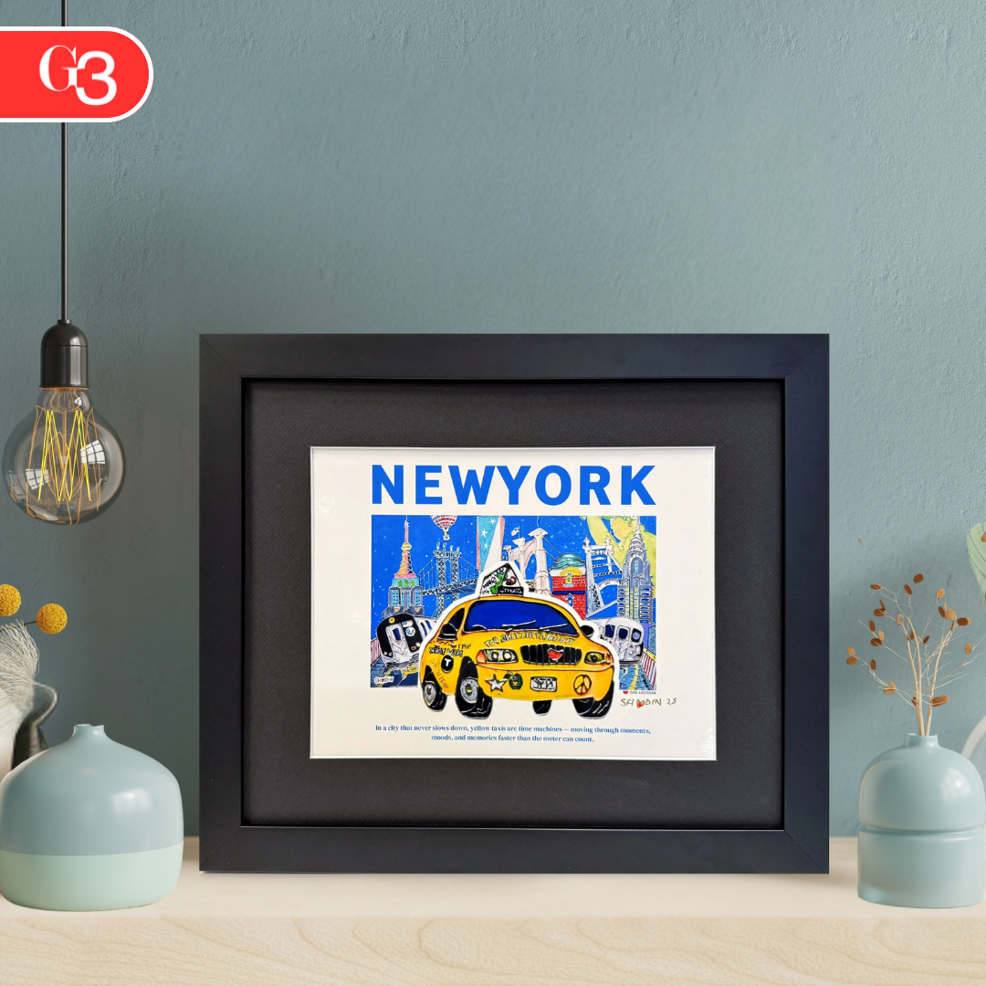 New York Yellow Taxi Cityscape v3