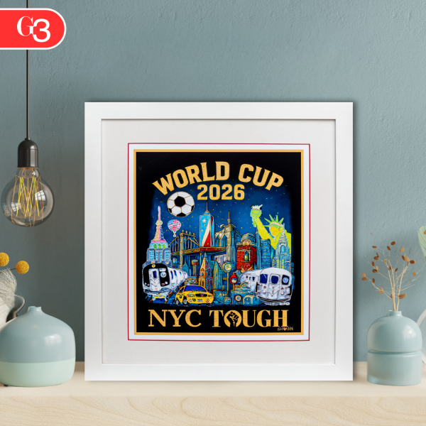 World Cup 2026 – NYC Tough, Yellow Border